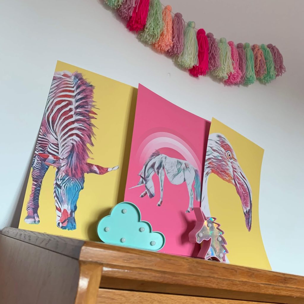 Bright Prints for Children's room