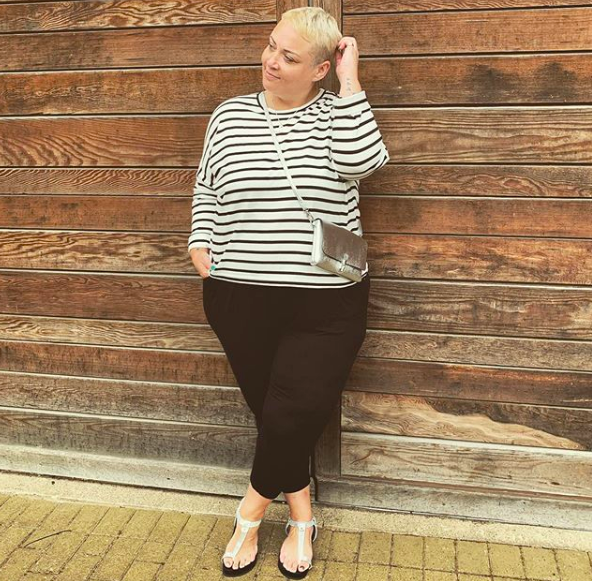 Plus Size Blogger wears Outfit